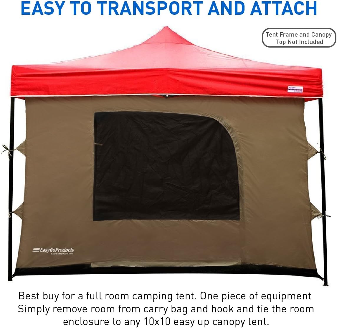 Camping Tent attaches to Any 10'x10 