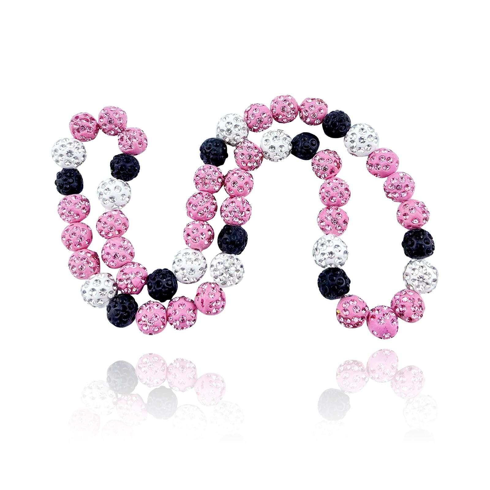 Xeyau Baseball Necklace for Men Baseball Accessories Drip Baseballs Beads Chain Bling Ice Collection Necklaces Baseballs Stuff Jewelry