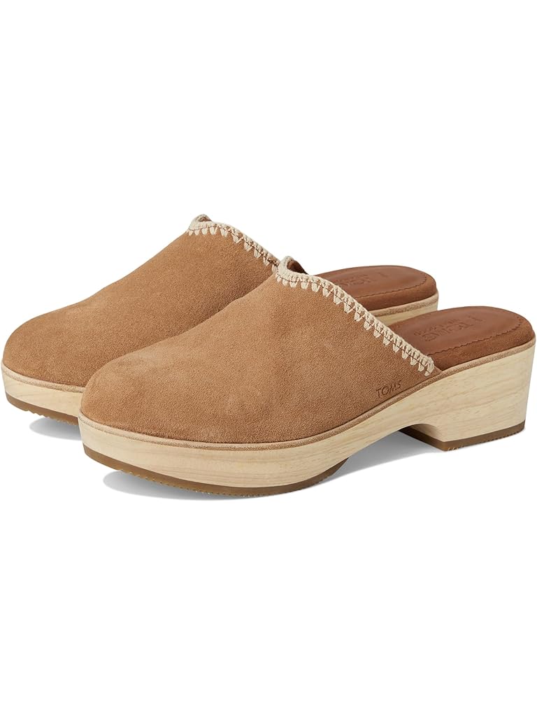Brown TOMS Addison Clog