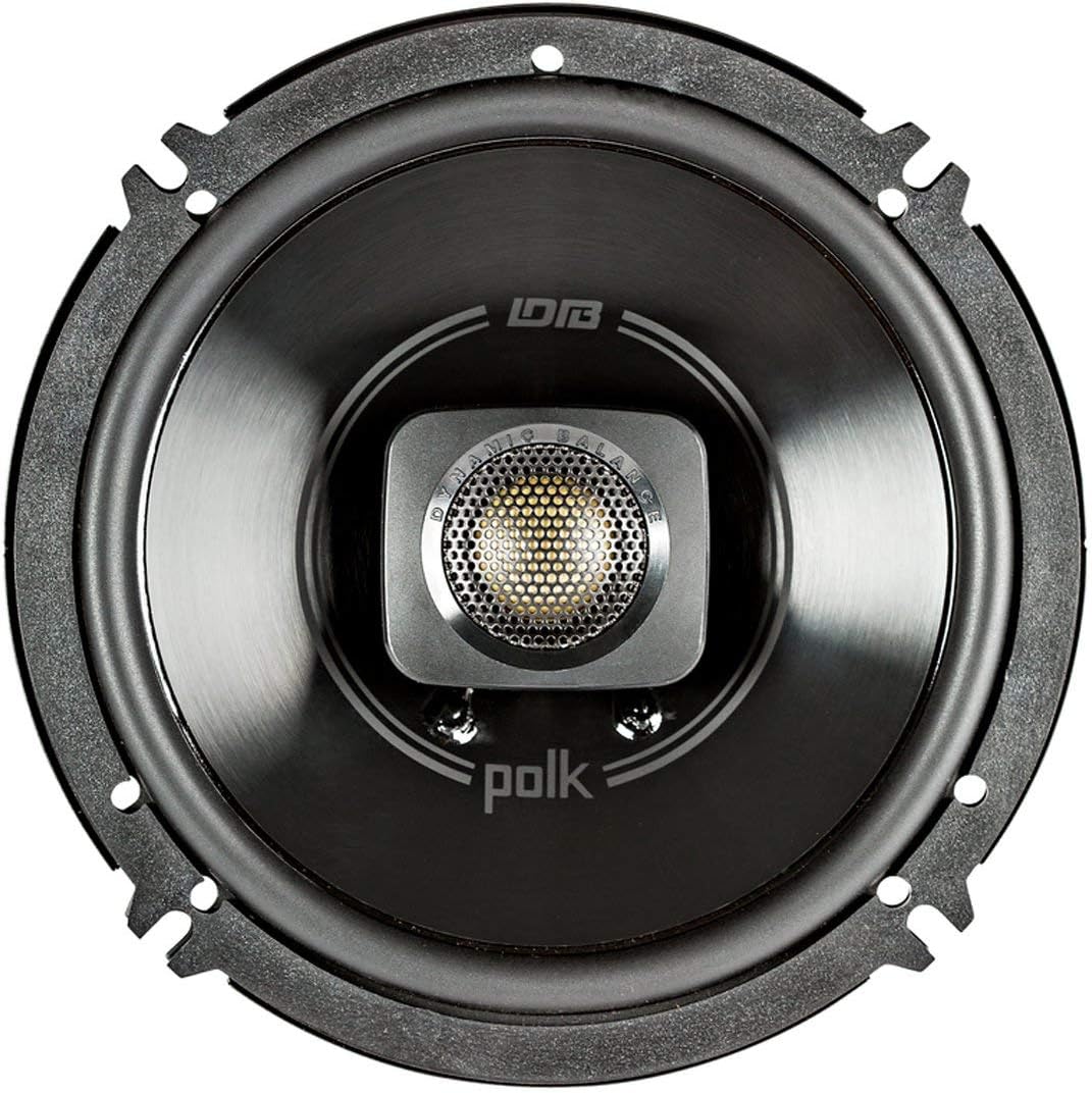 Polk Audio 6.5" 300W 2 Way Car/Marine ATV Stereo Coaxial Speakers DB652 (Pair) (Renewed)