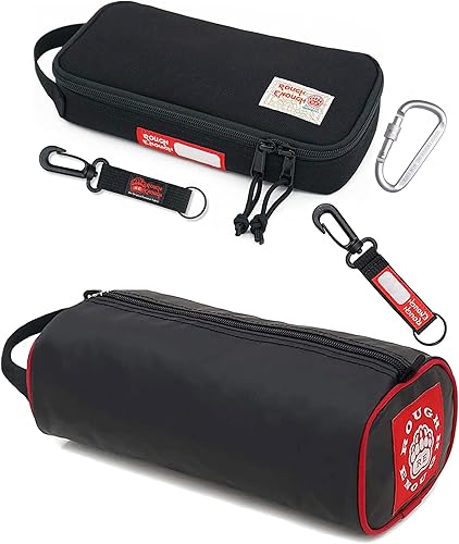 Rough Enough - Bolsa de herramientas pequeña con asa y cremallera