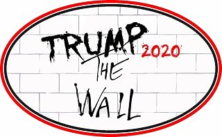 Magnet Trump Support The Wall 2020 Illegal Immigration Window Magnets Police Decal Car Fridge Metal Reuseable