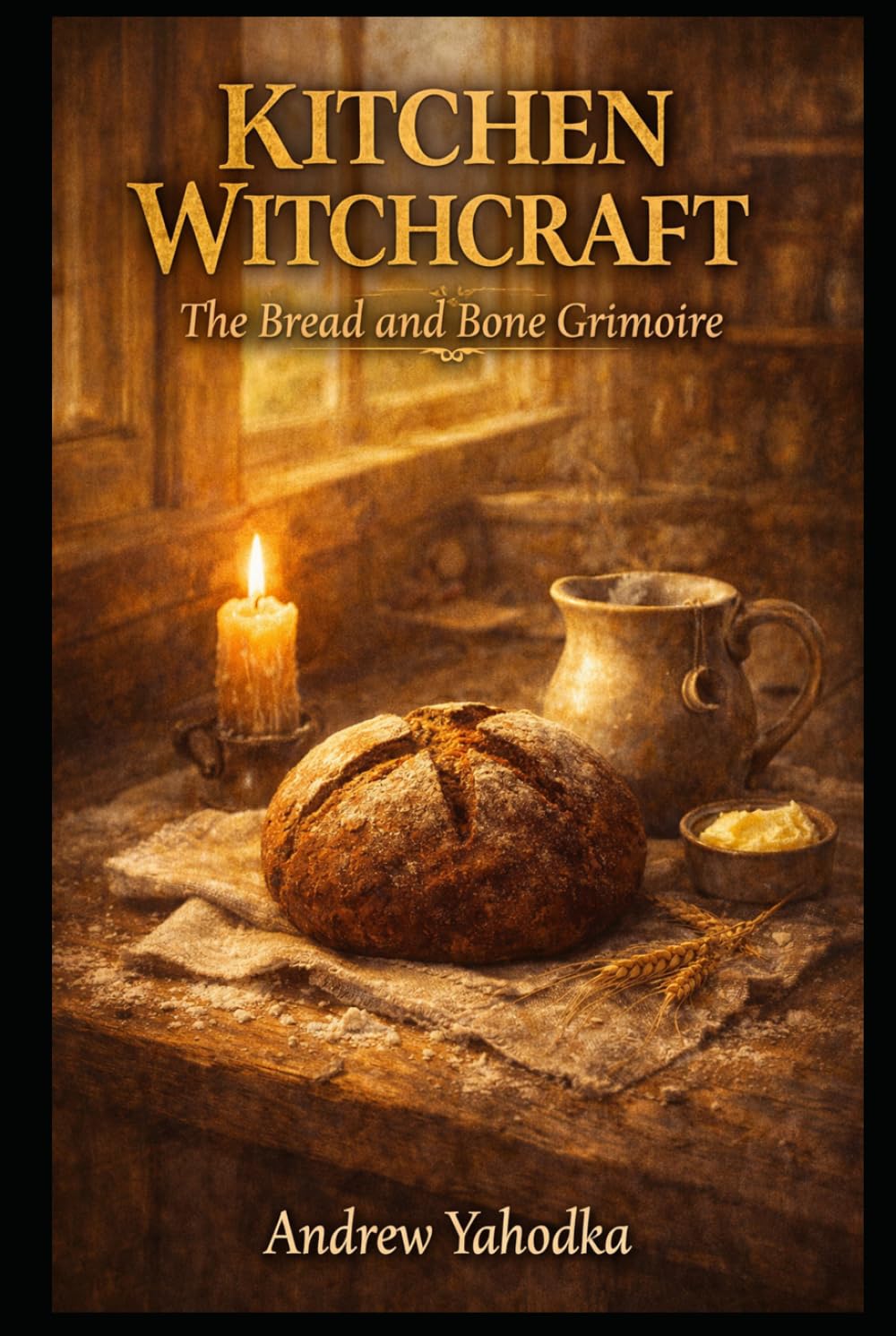 Kitchen Witchcraft: The Bread and Bone Grimoire: Ancestral Kitchen Rituals, Dough Magic & Sacred Baking Spells for the Hearth Witch Tradition
