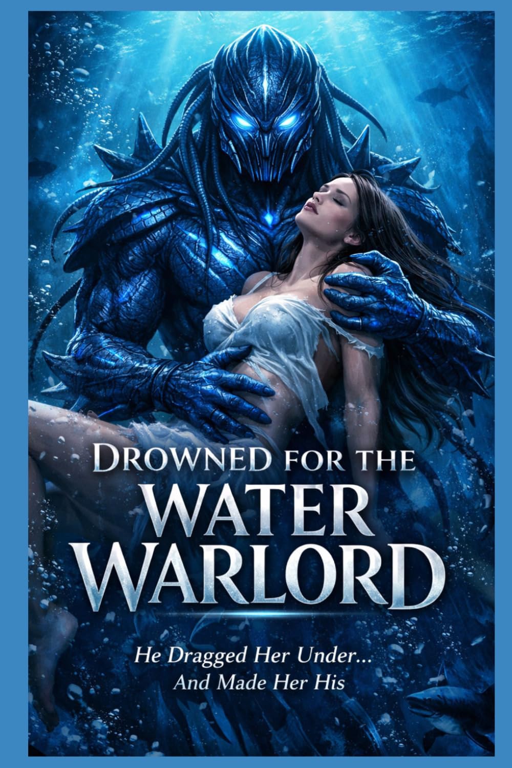 DROWNED FOR THE WATER WARLORD: A WATER PLANET ALIEN ROMANCE (ELEMENTAL LUST)