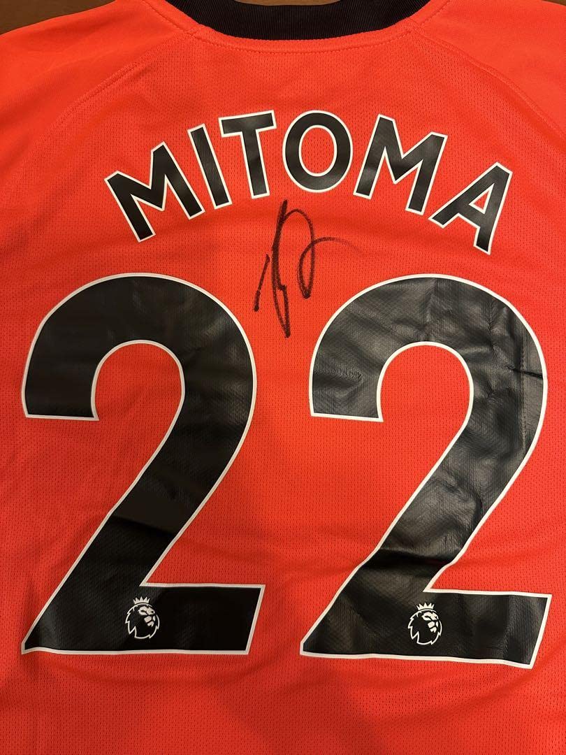 Amazon.co.jp: ！Lサイズ ブライトン 三笘薫 直筆サイン入り  