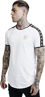 camiseta siksilk blanca y negra