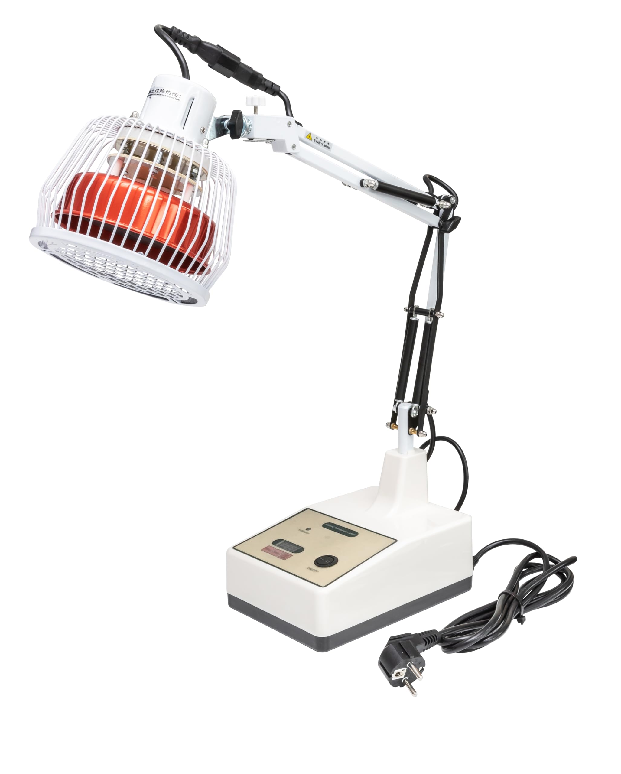 Lámpara TDP de terapia de calor mineral para acupuntura, onda larga, revestimiento mineral, temporizador ajustable, bienestar y relajación, modelo CQ-12A, chi-enterprise