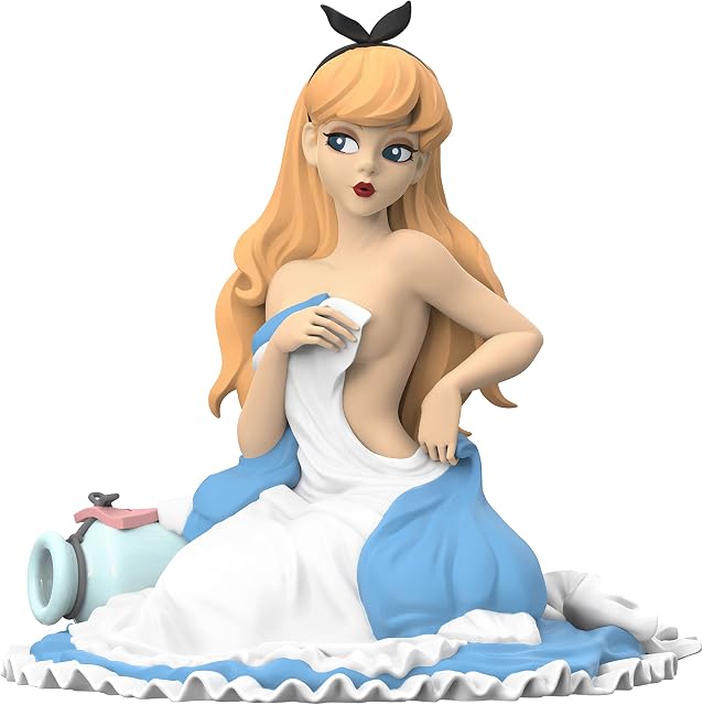 Mighty Jaxx The Wanderer Collectible Polystone Figurine | Alice in Wonderland Pinup Statue Art Toys