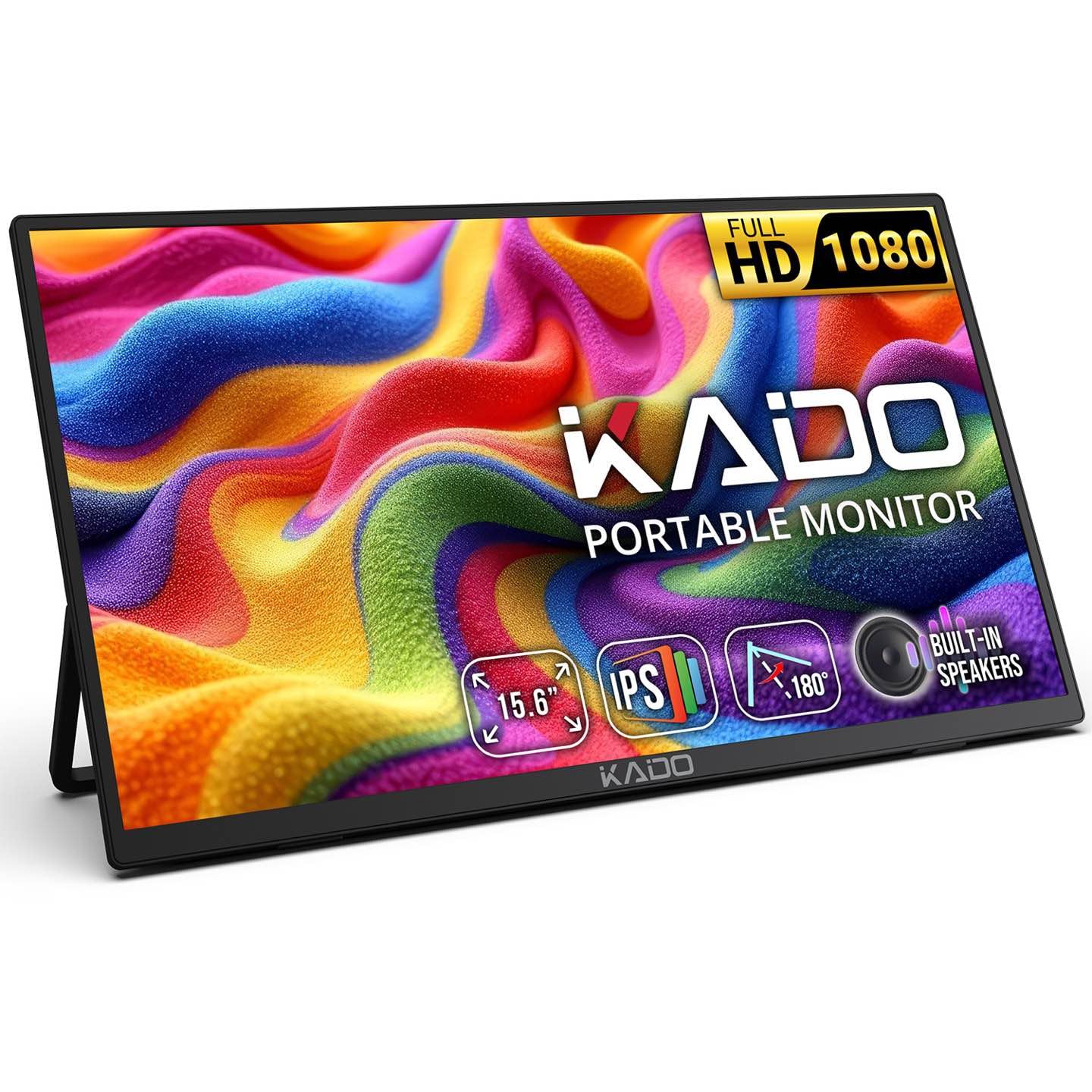 Snapklik.com : 15.6 Inch FHD Portable Monitor For Laptop, 1080p Second  Display IPS 1920x1080 HDMI USB-C Laptop Screen Extender, 180 Kickstand For  PC, Mac, Dex, Tablet, Xbox, PS4/PS5, Switch, image size:1440x1440