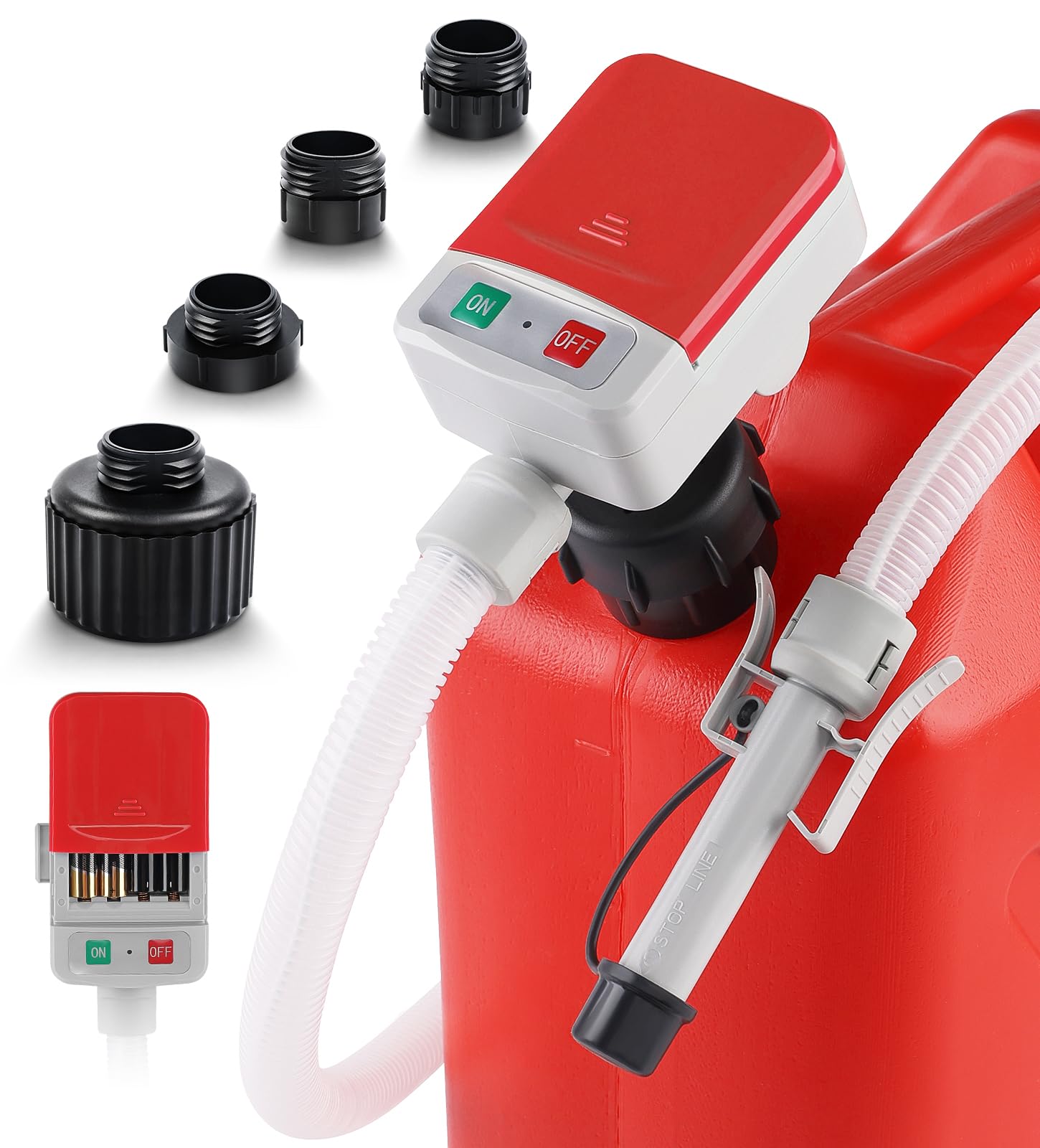 SKYJDM Red Fuel Transfer Pump