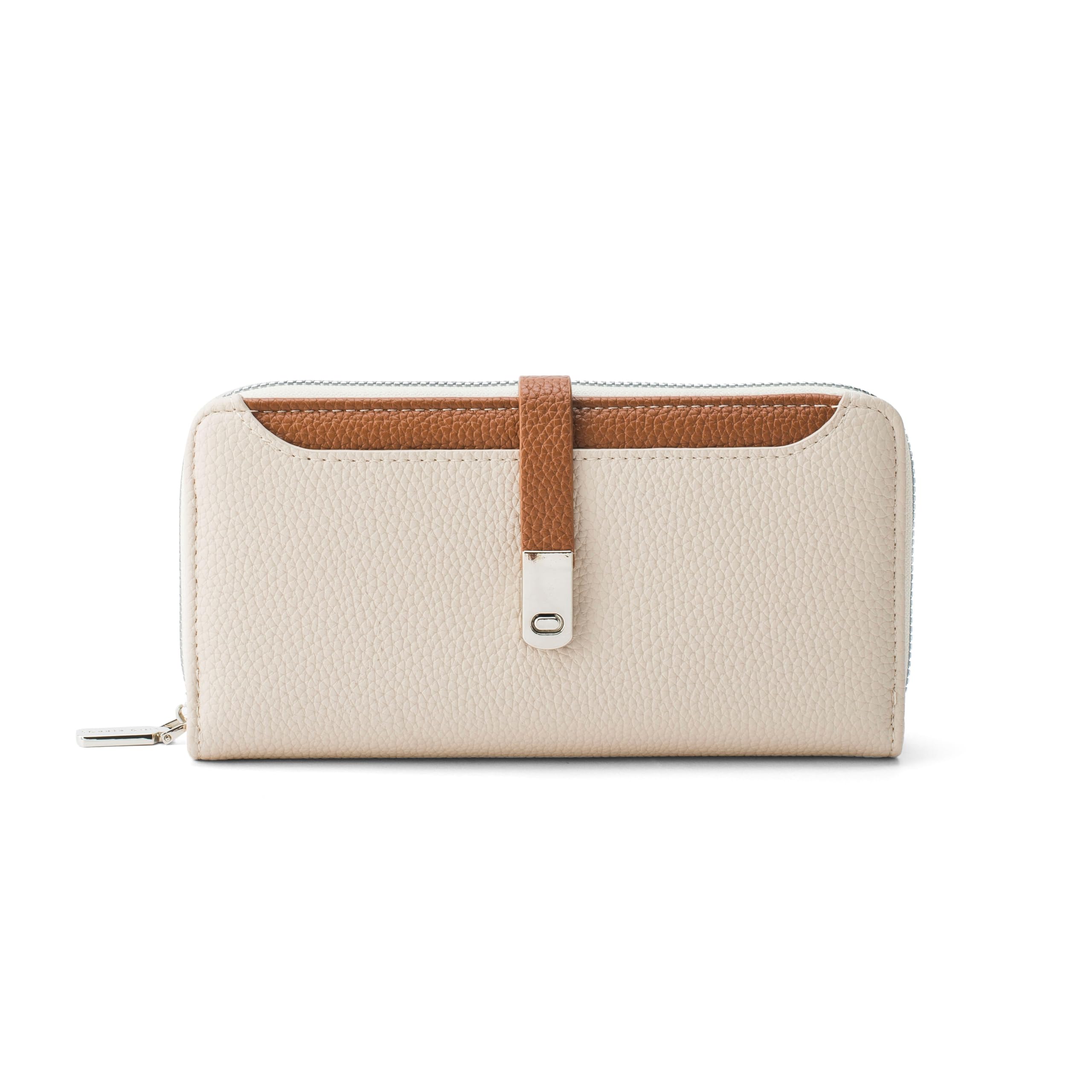 Avril Dual Tone Off-White Functional Wallet-image-42