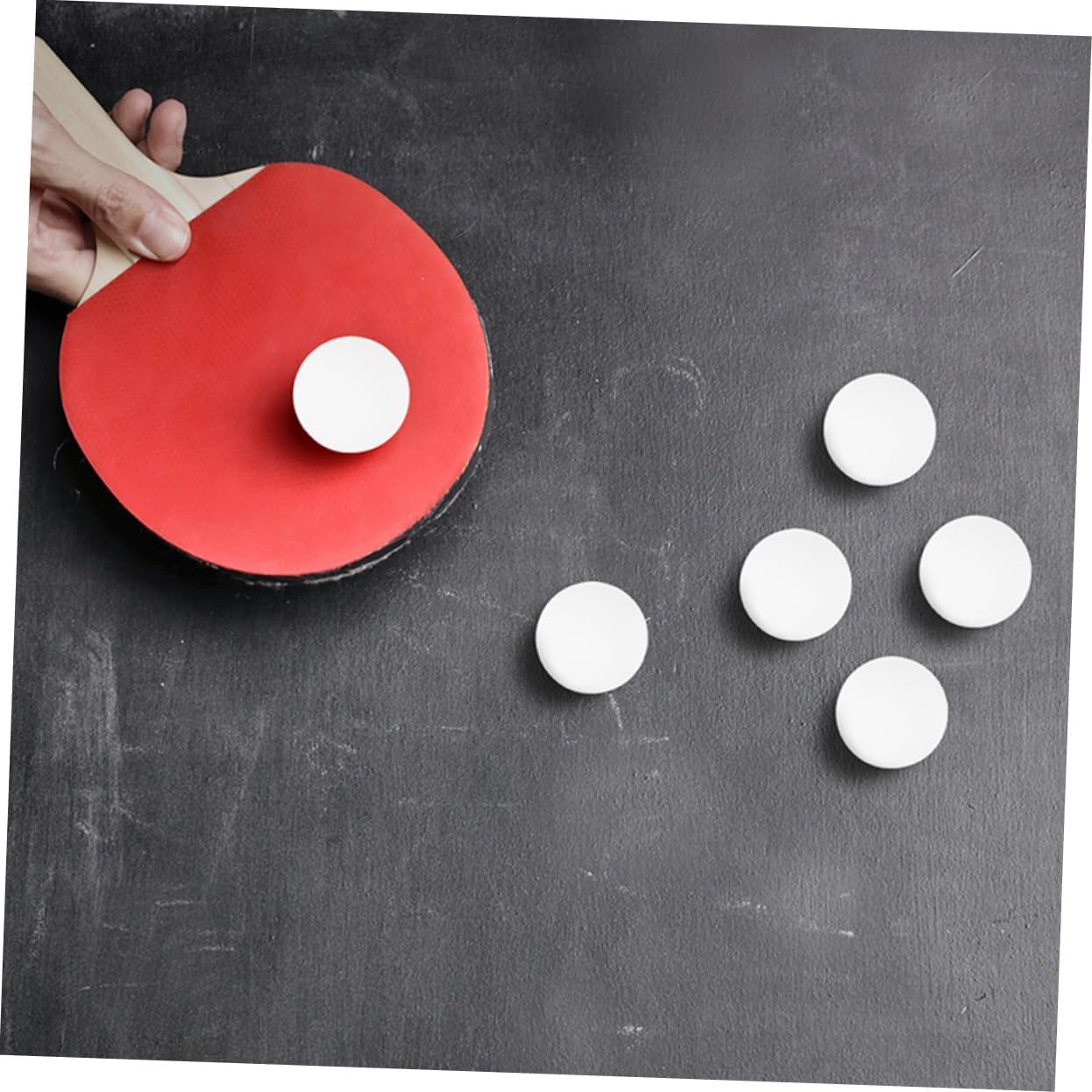 TOYANDONA Table Tennis Balls High Bounce Practice Balls for Training Arts Crafts Games and Party Decorations for