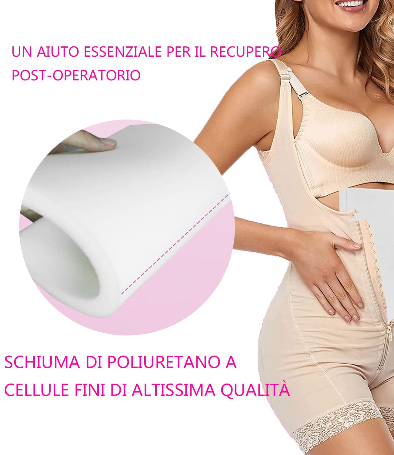2 Confezione Schiuma Lipo 20 * 28 * 1,3cm Foglio di schiuma per la chirurgia della liposuzione per aiutare con la liposuzione post-chirurgica
