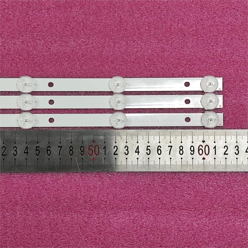 Pièces de Rechange TV- LED Backlight Strip Compatible avec Horizont 32le3181 Toshiba 32S1750EV AOC LE32M3570 / 60 LE32D59 32PFL3045 4708-K320WD-A2213K01 A4213K01