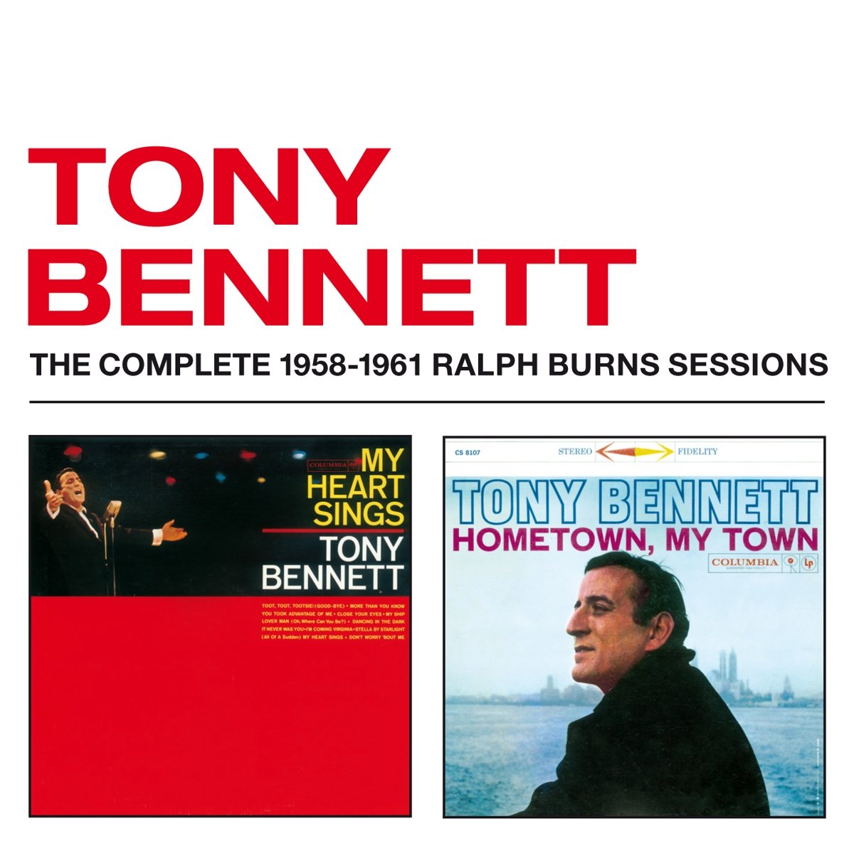 Tony Bennett My Heart Sings / Hometown. My Town CD New 8436542019972