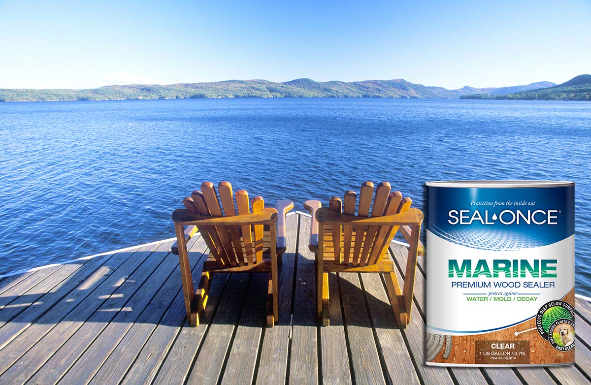 Buy SealOnce Marine Premium Wood Sealer Waterproof Sealant Wood