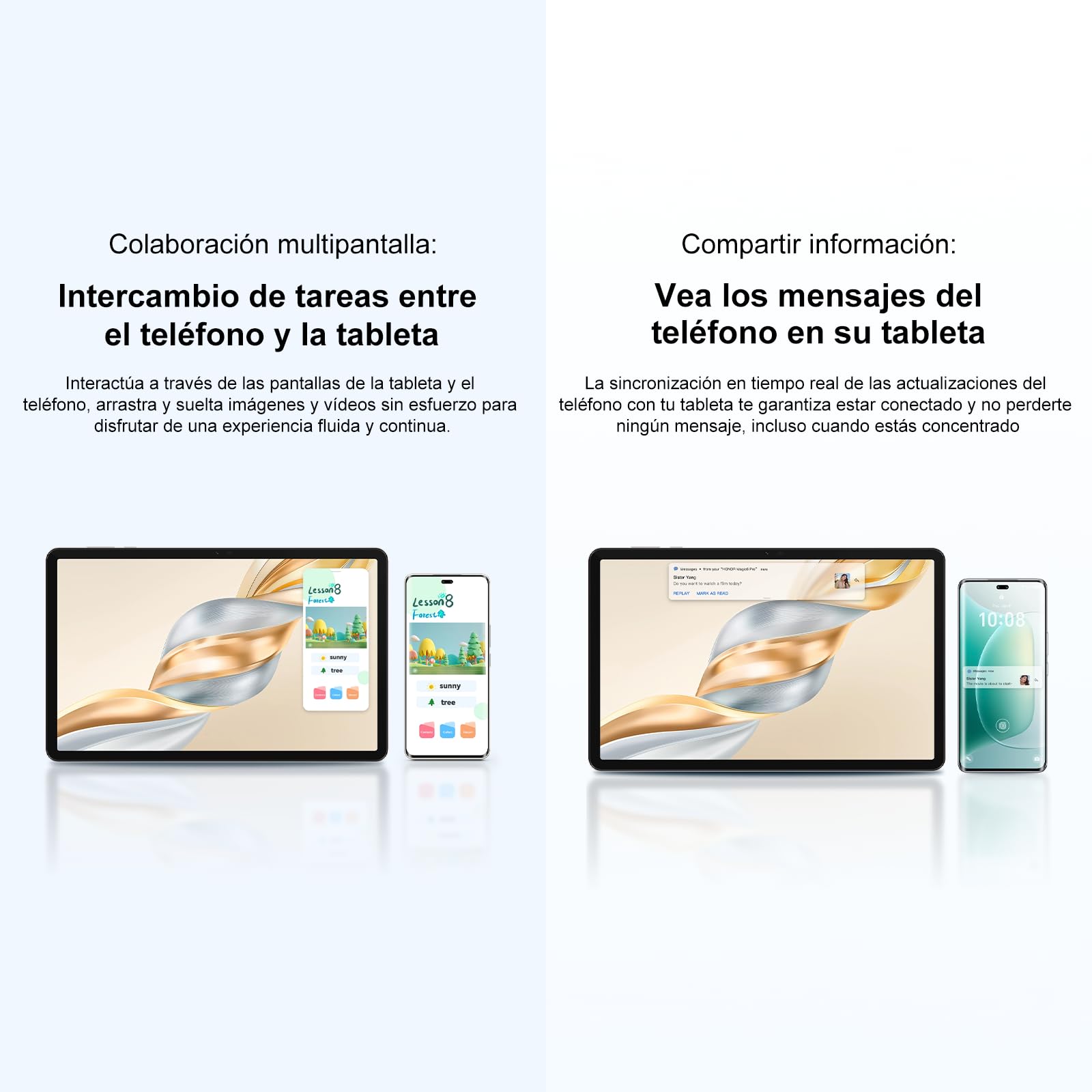 HONOR Pad X9a Tablet 11.5" 2.5K 120Hz Pantalla Cuidado Ocular, 6GB RAM 128GB ROM, Snapdragon 685, Batería 8300mAh, Carga 35W, 4 Altavoces, Cuerpo de Metal, Tablet Android 15, Gris — view 6