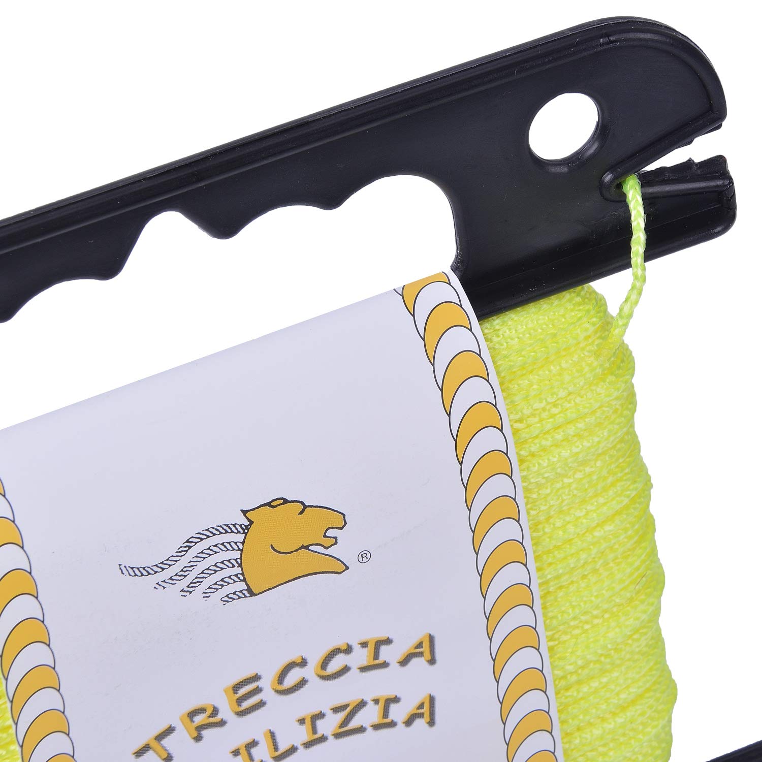 CORDINO EDILIZIA - FILO DA MURATORE GIALLO FLUO Ø 1,5 mm X 100 mt