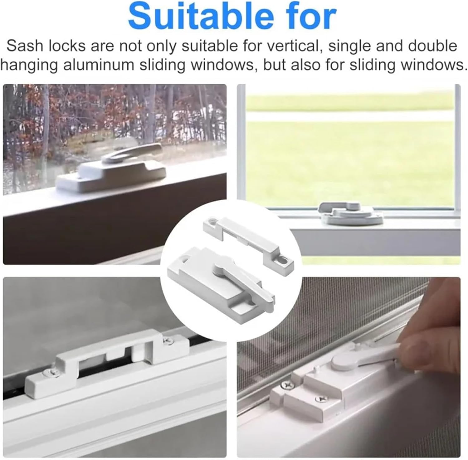 1 PCS Sash Locks Sliding Parts Double Hung