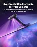 Govee TV Backlight 3 Pro with HDR Triple Camera, 3.6M 5-in-1 RGBWWIC LED Strip Lights That Change with 55-65inch TVs, 75LEDs/m, Supports AI Filter, Smart App and Vioce Control, DreamView Sync - 2