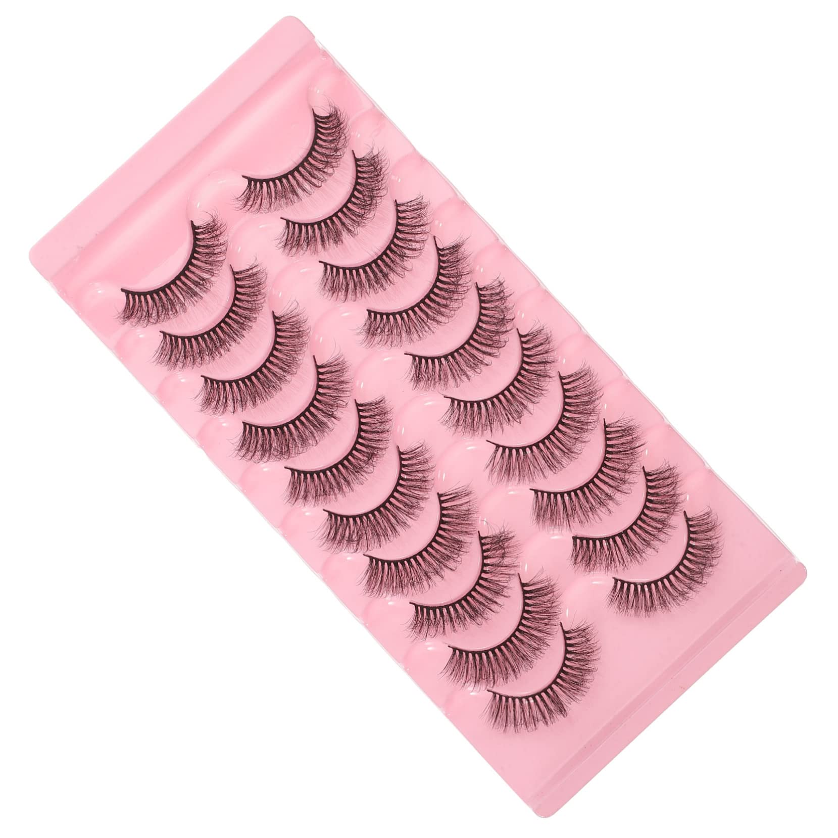 Ipetboom 40pares of False Eyelashes for Women Natural Look Volume Makeup Lashes for Any Occasion