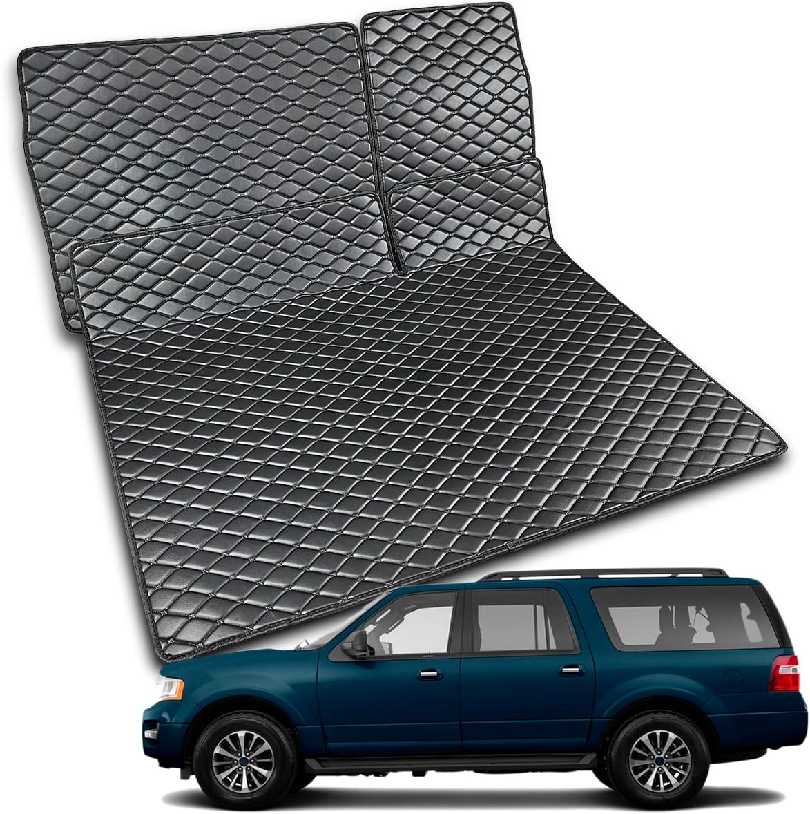 Cargo Liner for 2003-2017 Ford Expedition/Lincoln Navigator Custom Fit Car Trunk Mat (No EL or L Models)