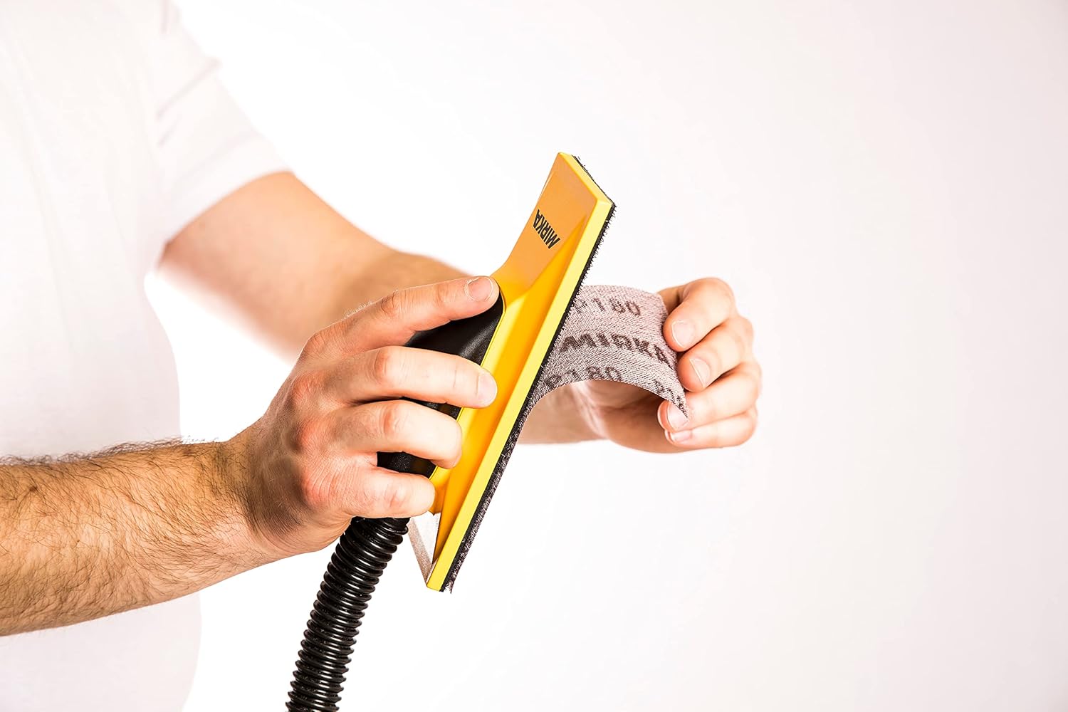 Mirka Hand Sanding Block 2.75" x 8" Hook and Loop 22 Holes/Sander Tools