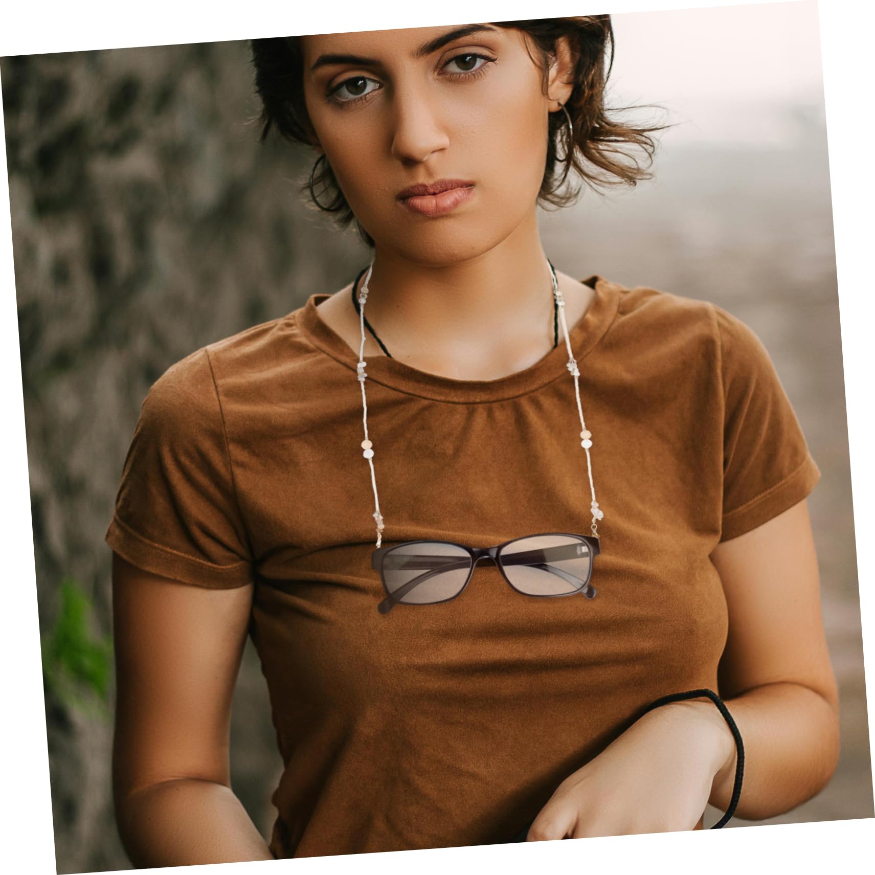 4 Uds Cadena De Gafas De Cristal Gafas Titular Collar Cordón Para Gafas Para Con Cuentas Cadena De Gafas Cadena De Gafas Para Gafas Cordón Las Mujeres Gafas De Sol