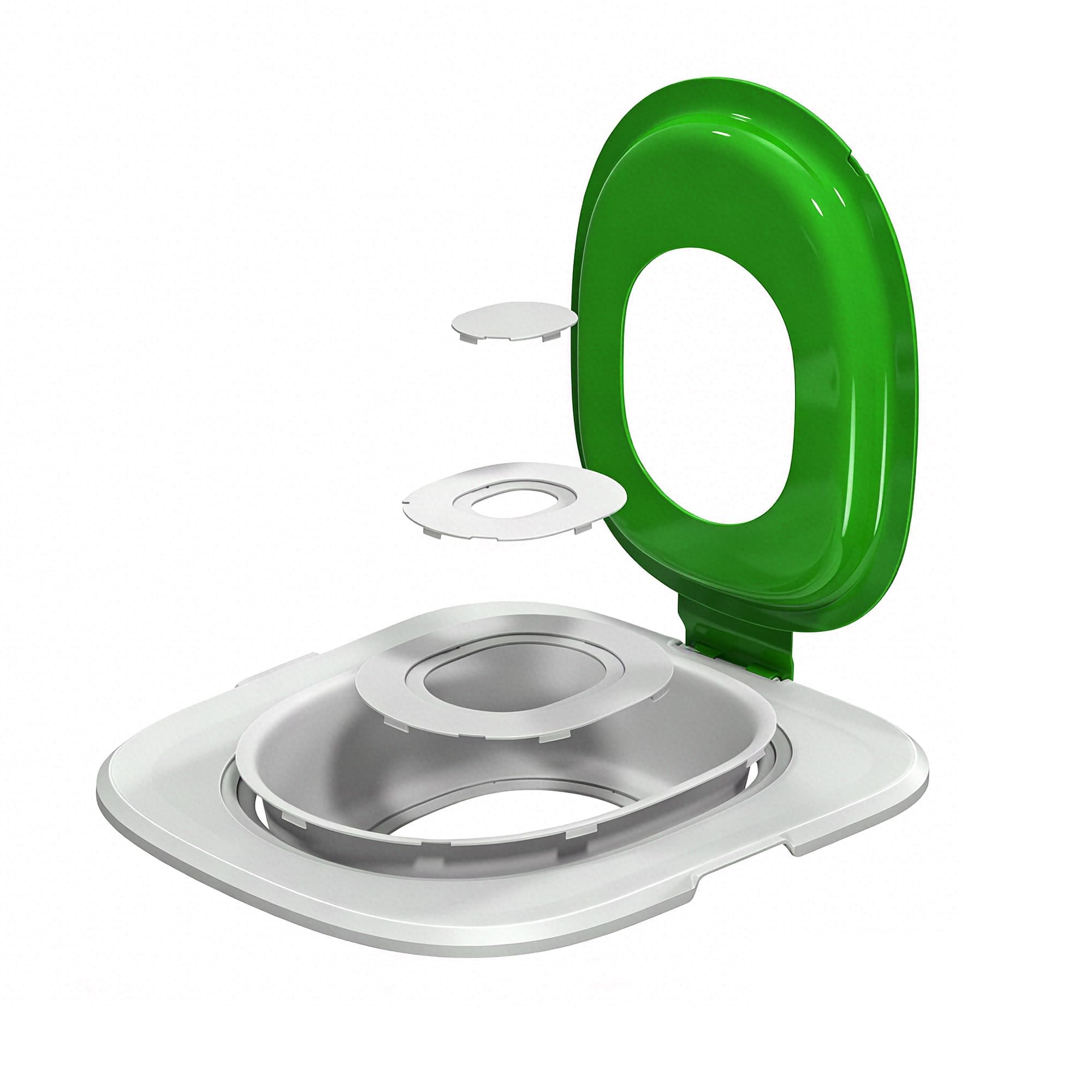 Cat Toilet Trainer Kit | Cat Potty Training Kit Toilet Box (Green)