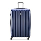 Helium Aero Hardside Expandable Luggage with Spinner Wheels, Blue Cobalt, Checked-Large 28 Inch