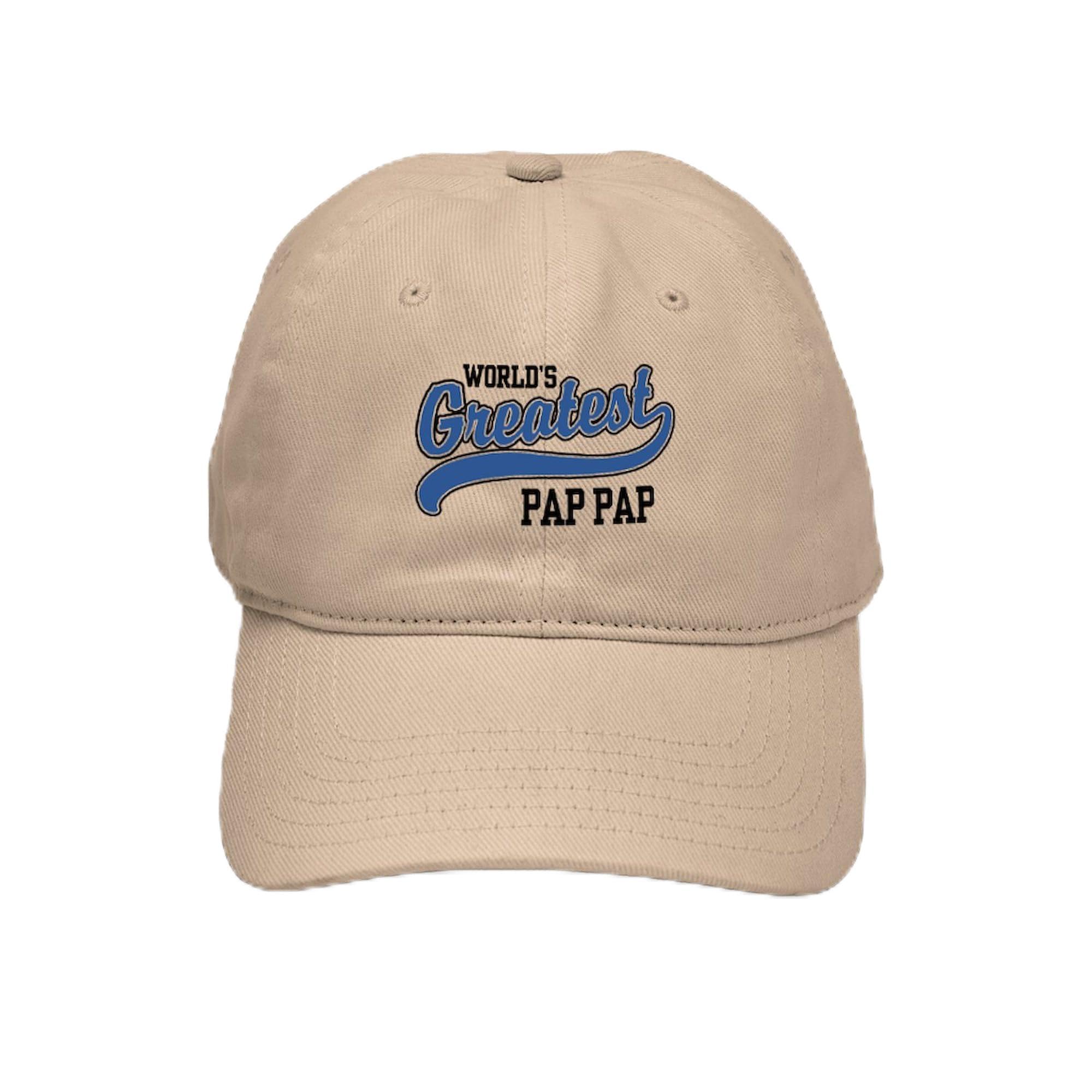 CafePress World's Greatest Pap Pap Cap Unique Adjustable Baseball Hat