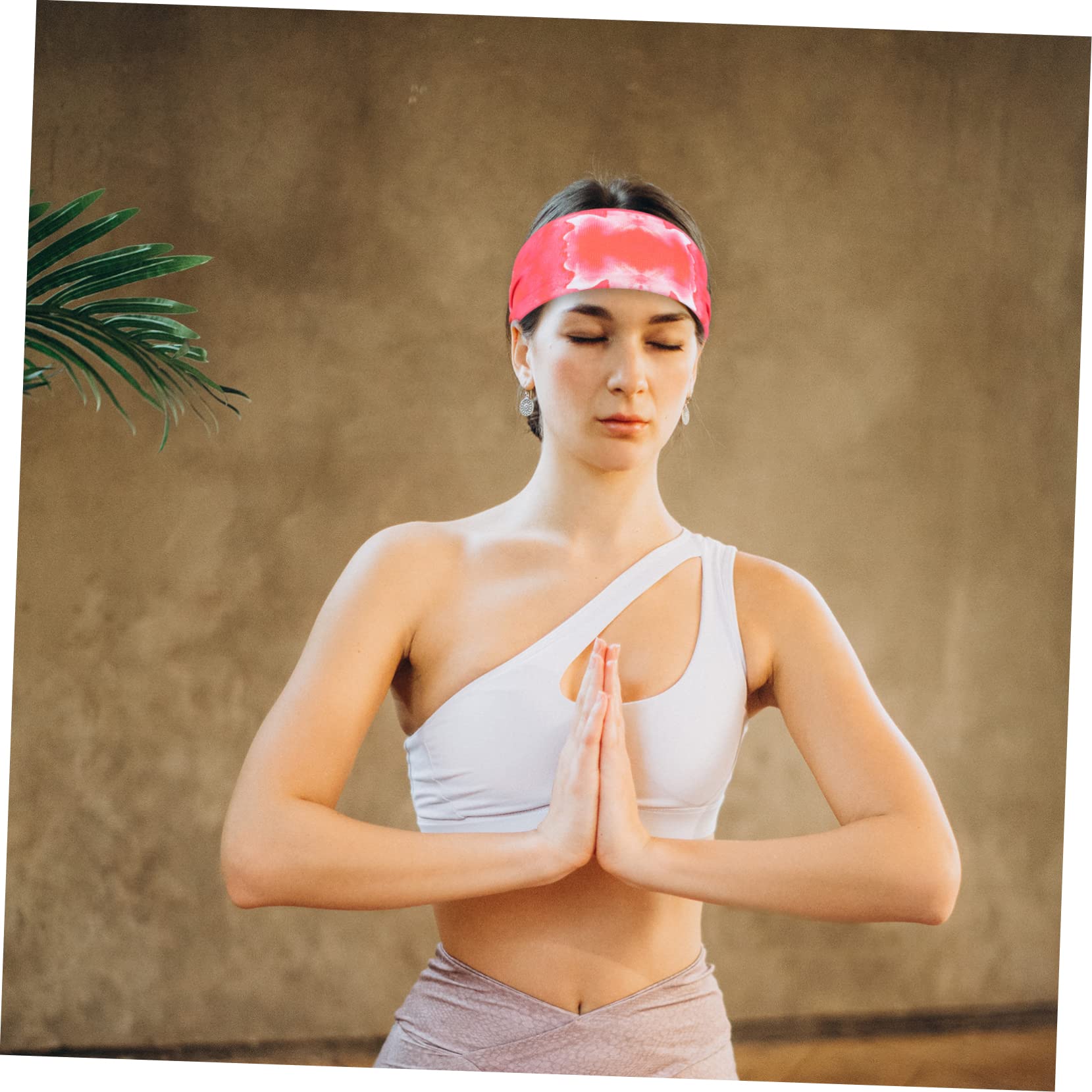4sets Schweiß Bands Stirnband Für Frauen Yoga Wrap Elastische Workout Wrap Haarband 4 Stücke * 4