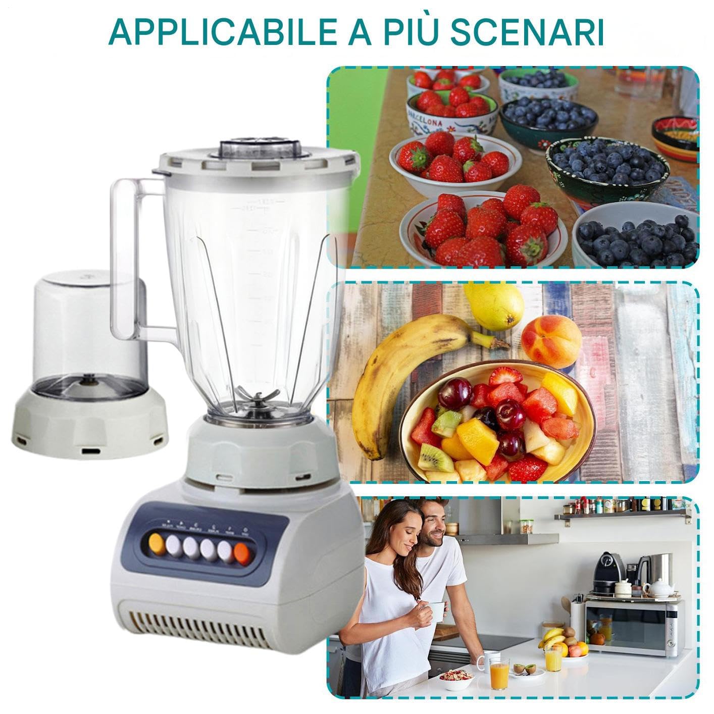 Blender Do Kuchni Mikser Z Podwójnym Słoikiem Nieprzepuszczającym | Kuchenny Blender Przenośny Kubek Do Soków do Owoców Warzyw Jogurtu Mango użytku Domowego Podróży Siłowni Akademika