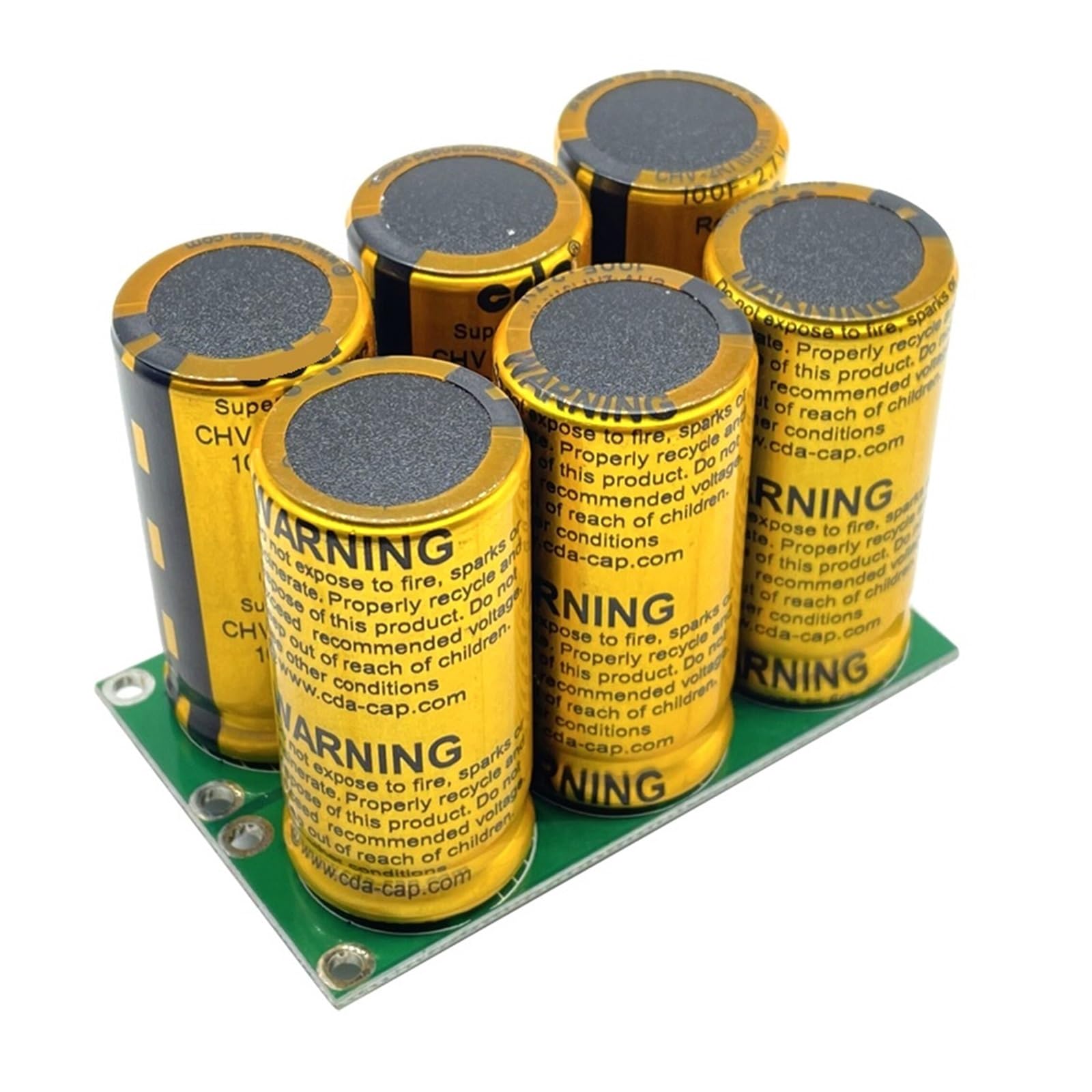 BALYDLUL 1Set 16V16.6F Series Rectifier Module 2.7V100F Small Group(Double-Row 16V16.6F)