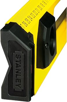 ستانلي 1-43-553 ملف تعريف I-Beam 60 سم FatMax Range - هيكل من الألومنيوم المقوى - 3 قوارير عالية الوضوح - 2 نعال آلية - 2 مقابض ثنائية المواد - امتصاص الصدمات