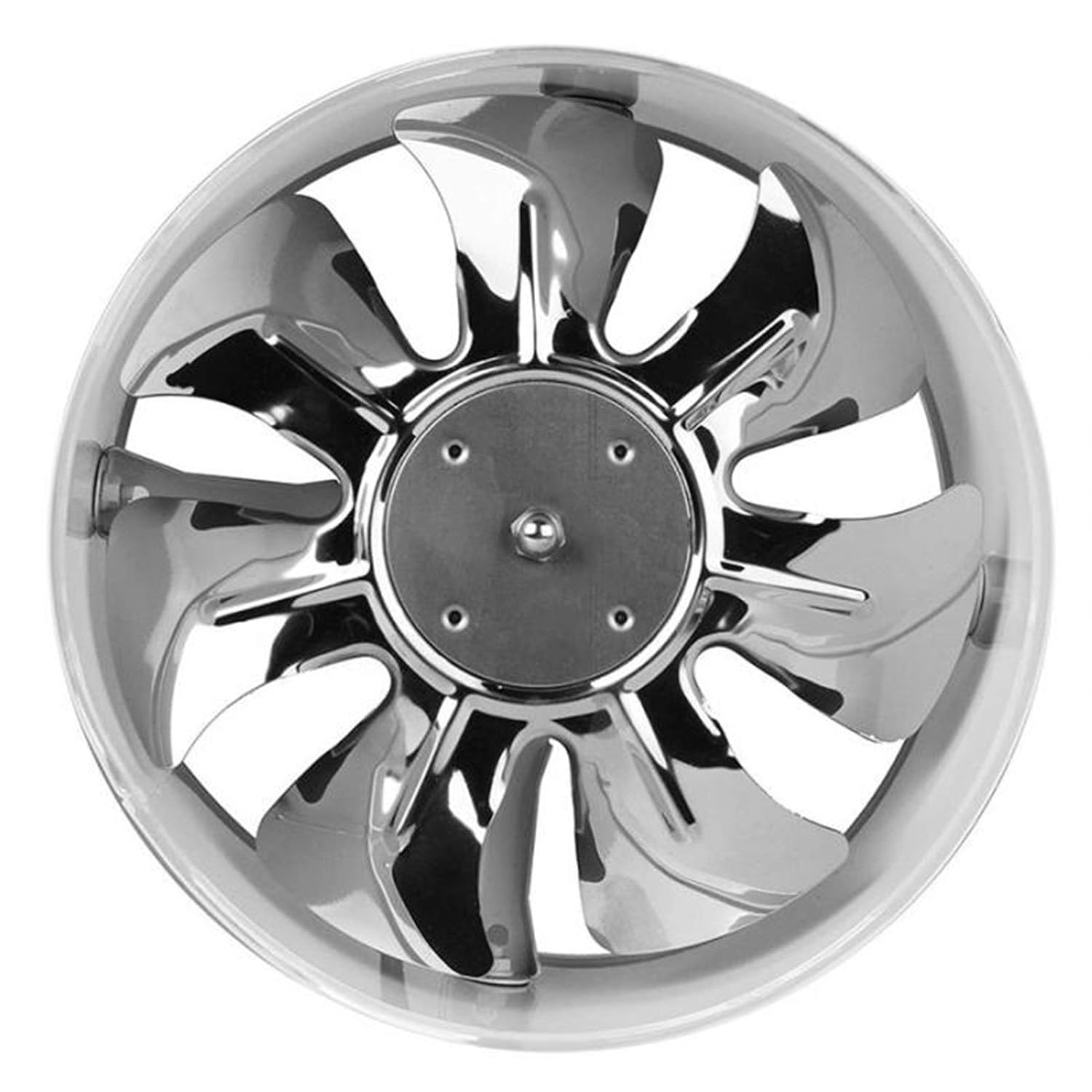 The Best' 4Inch/6Inch Inline Duct Fan Booster Exhaust Blower Air Cooling Vent Metal Blades (Size : 4inch) (6inch)