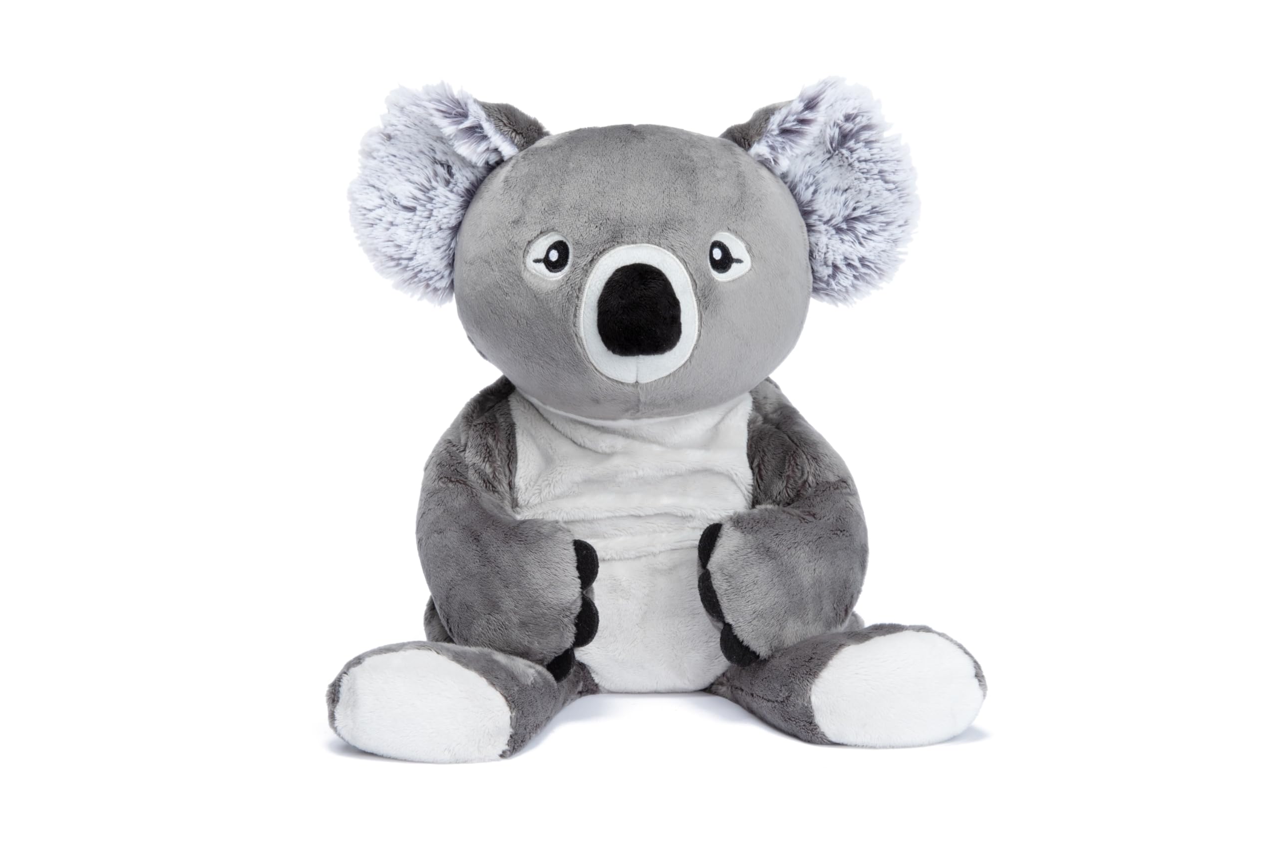 HUGIMALS Quinn der Koala – 2 kg schweres Kuscheltier für Kinder, Jugendliche und Erwachsene – Weiches Plüschtier zum Stressabbau und zur Beruhigung – Duftlos, waschbar, kuscheliges Angstspielzeug