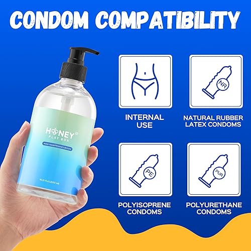 Miniatura 3 de Lubricante a base de agua, lubricante personal para hombres, mujeres y parejas, lubricante anal para una comodidad suave y duradera, antiadherente,