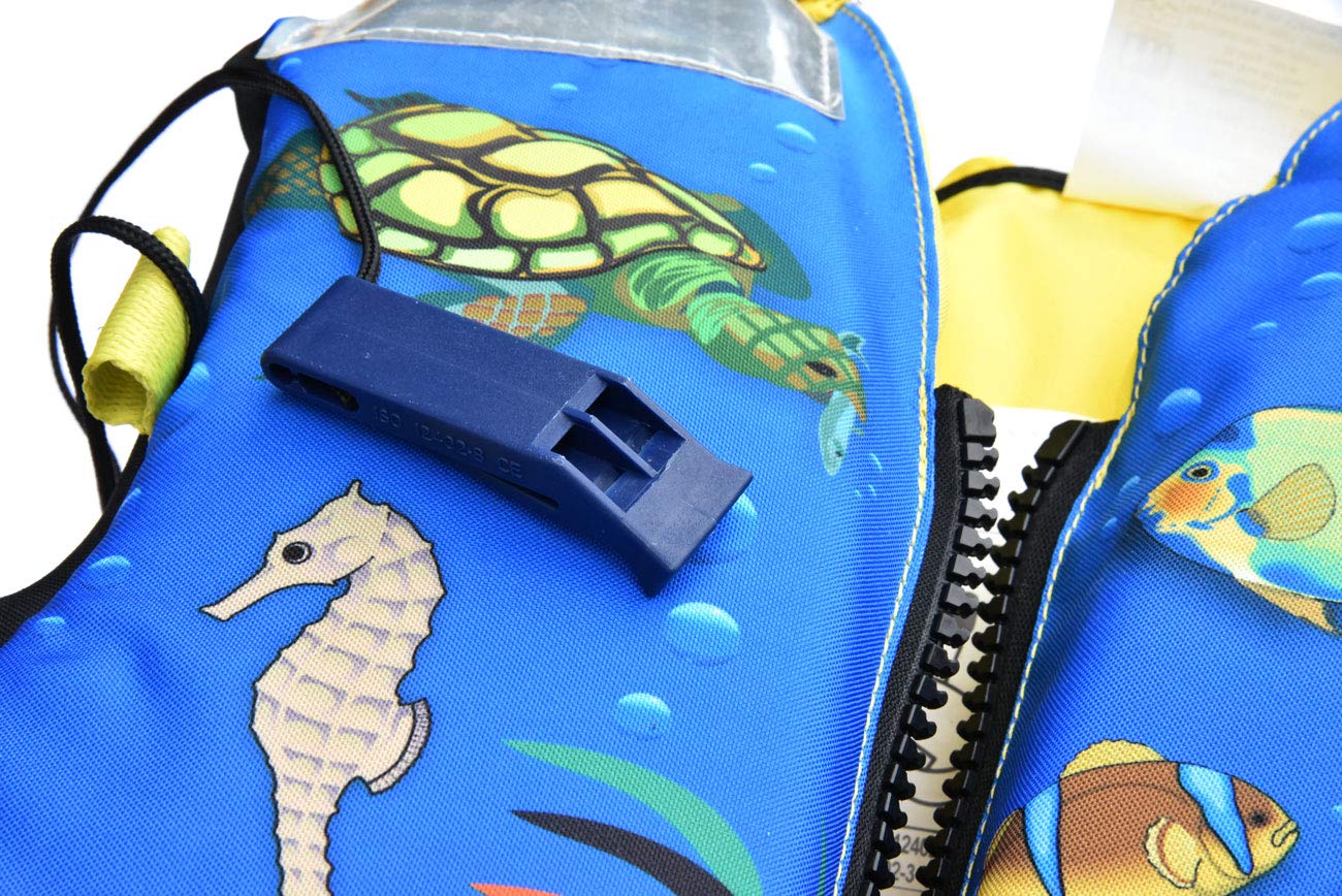 Lalizas Kinder Feststoff Rettungsweste Chico 150N Schwimmweste, Größe:15-30kg