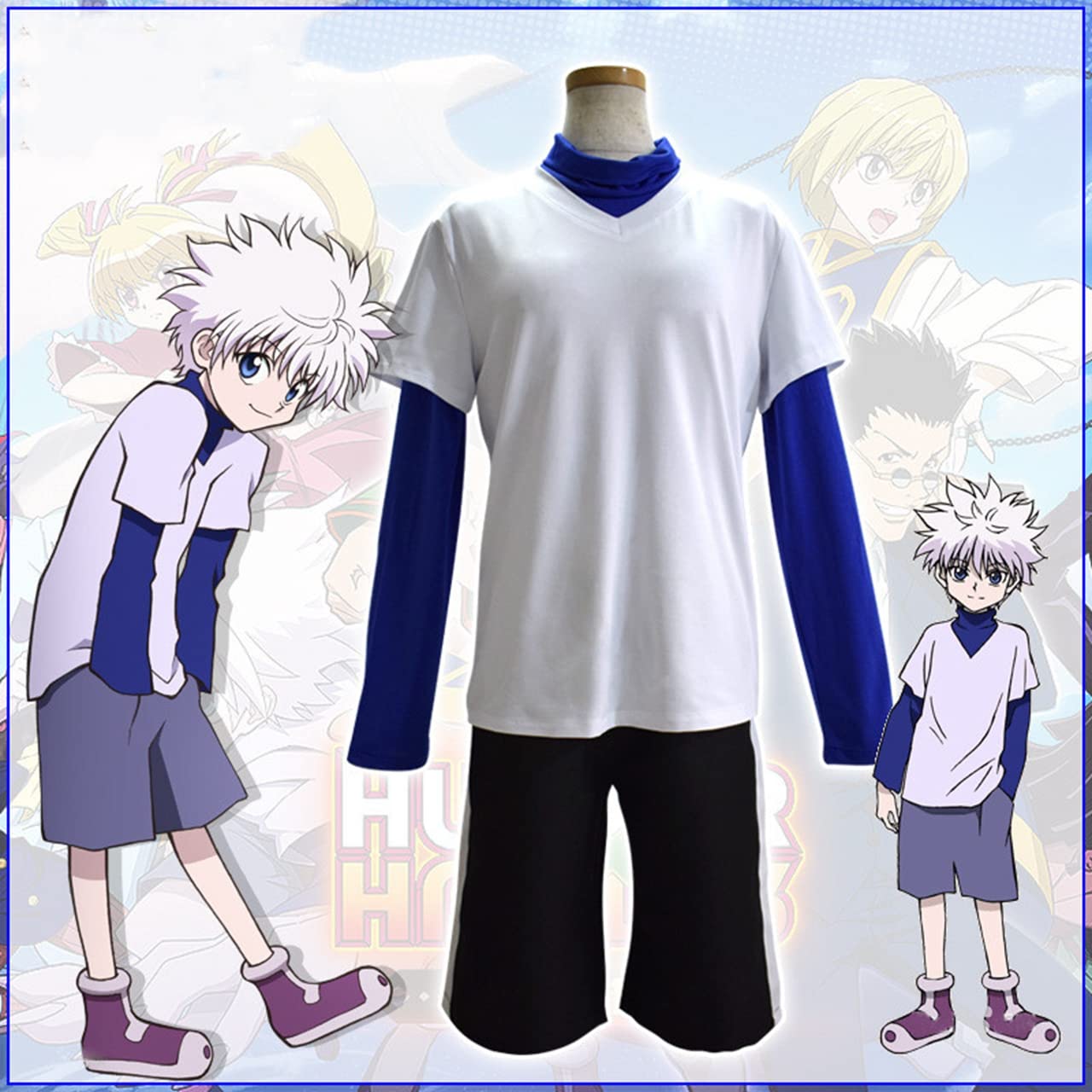 Amazon | ハンター×ハンター キルア＝ゾルディック コスプレ衣装 変装 