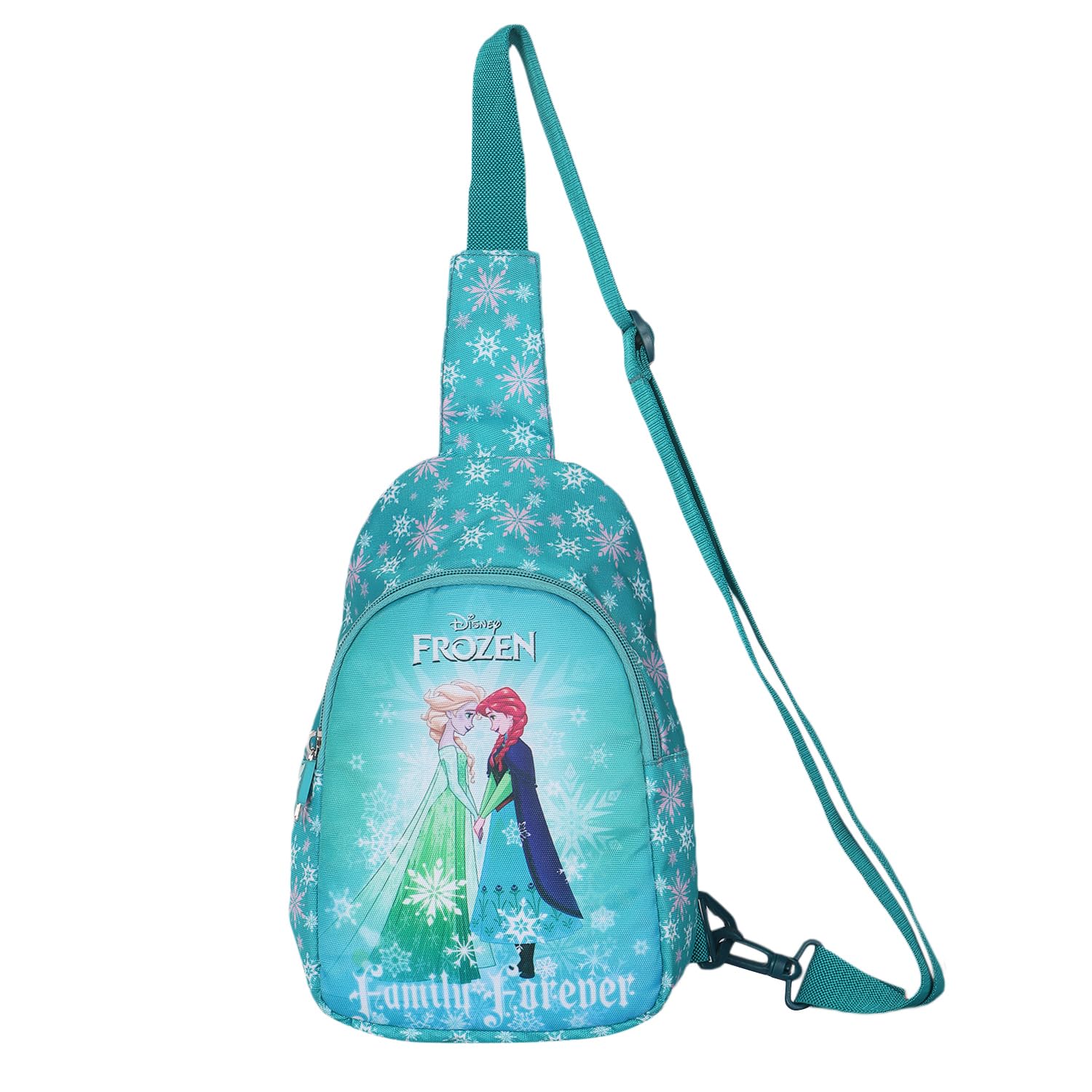 Crossbody Small Shoulder Pocket Bag | Original Polyester Chest Bag | Fanny Pack with Adjustable Quick Release Strap | Hiking & Trekking Travel Unisex Sling Pack - Multi Color-image-11