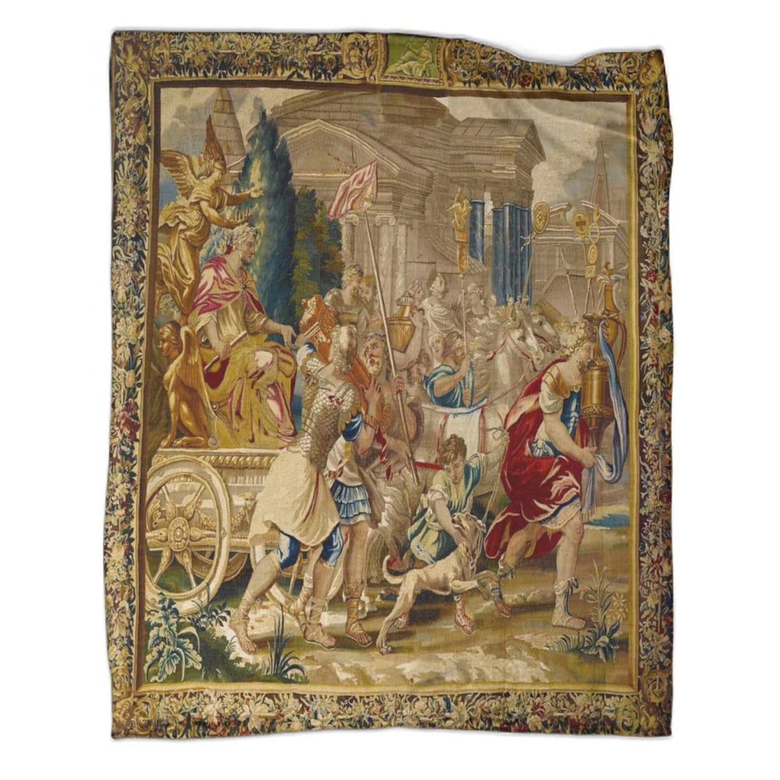 kaiyun Medieval Style Printed Blanket 3D Design Bedspread Soft Warm Microfiber Throws And Patchwork Quilts 50x60inch(127x152cm)