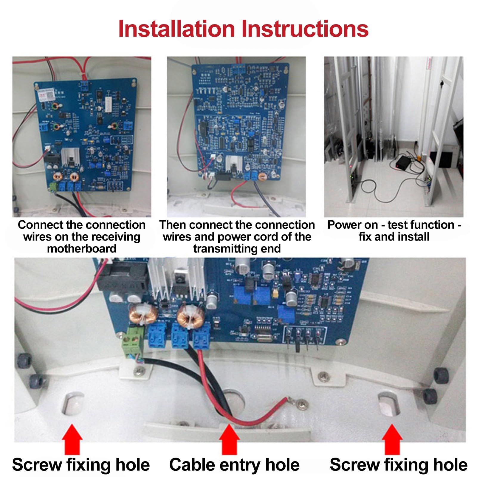 Équipement Antivol pour Vente Au Détail, Système de Sécurité EAS 8,2 MHz, Tour de Sécurité pour Commerces de Détail, Double Tension 220-110 V, Indicateur Lumineux Sonore
