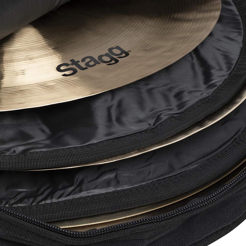 Stagg Housse Standard Double pour Cymbales