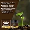 Soil Activator for Plants, Activator Mineral Source, Nutrients Natural 60G Fertilizer for Fruit Houseplants Garden Vegetable Bean Evergreen Trees Quick Start Planting Flower