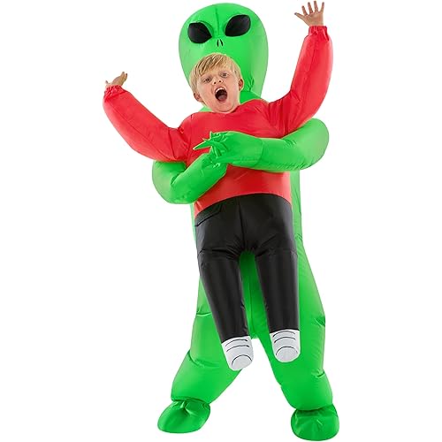 Morph Red Alien Costume Kids, Inflated Alien Costume, Kids Inflatable Costume Alien, Child Inflatable Alien Costume, Alien Inflatable Costume Kids, Abducted by Aliens Costume, Alien Blow Up Costume