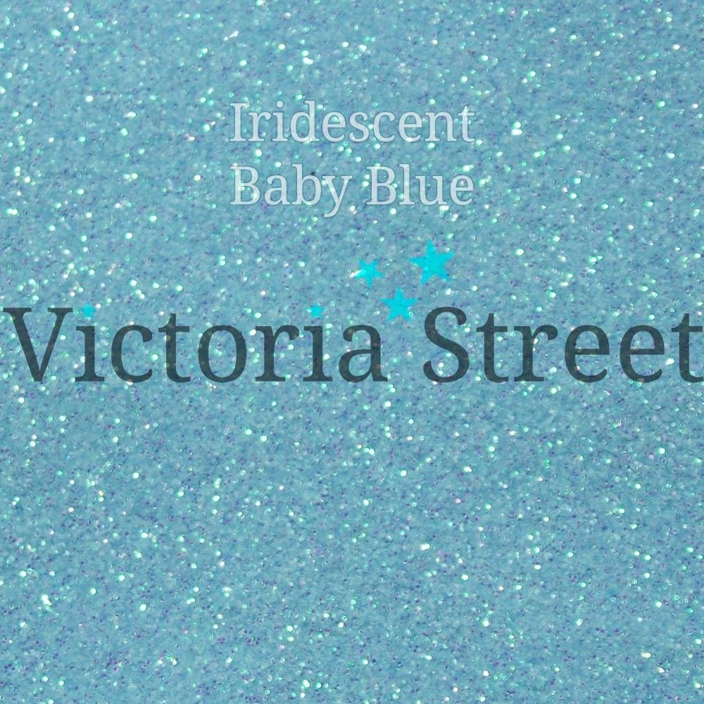 Victoria Street Glitter - Iridescent Baby Blue - Fine 0.008" / 0.2mm (Sky Light)[500 Grams]