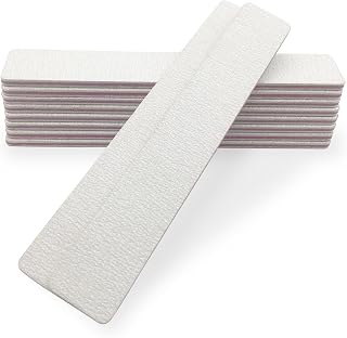 27pcs Double Sided Emery Board,80/80 Grit Nail Files for Acrylic Nails, Professional Nail File