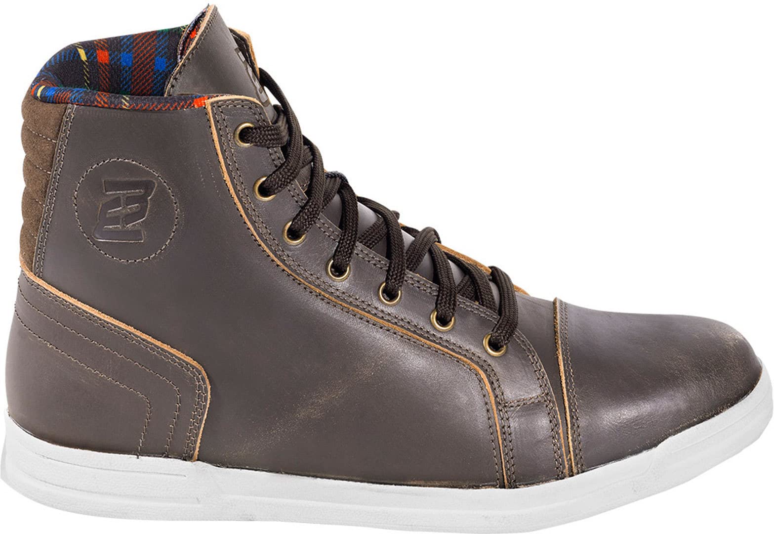 Bogotto Streetbiker Scarpe da moto, nero, 45 | Construcción de piel