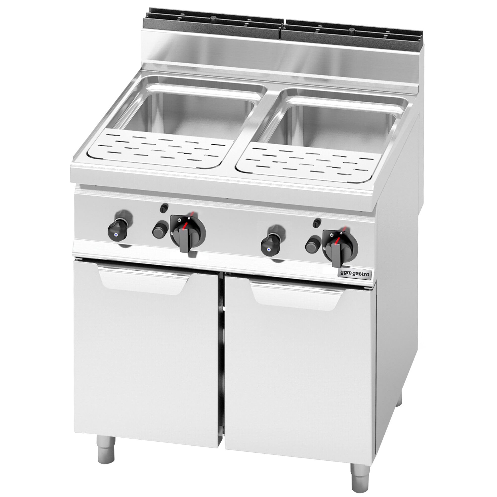 GGM Gastro | GNB879E | Gas Nudelkocher - 60 Liter - 20 kW